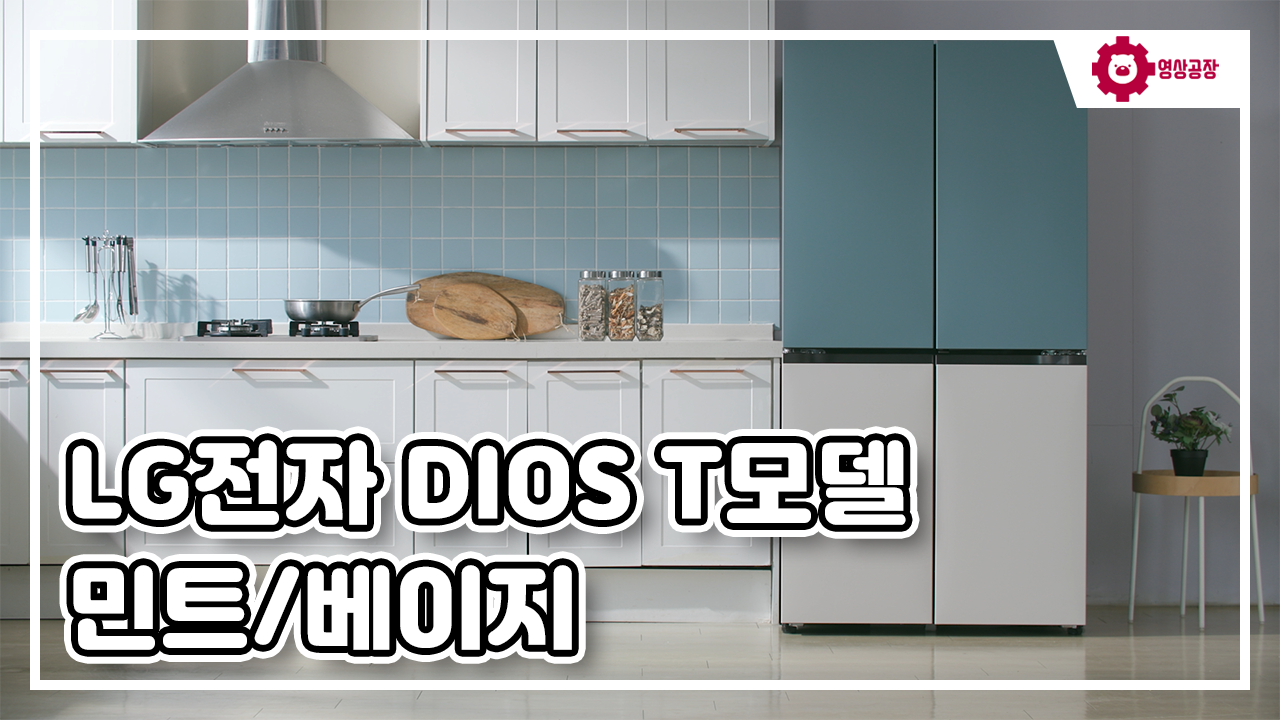 LG전자 DIOS T모델 민트/베이지
